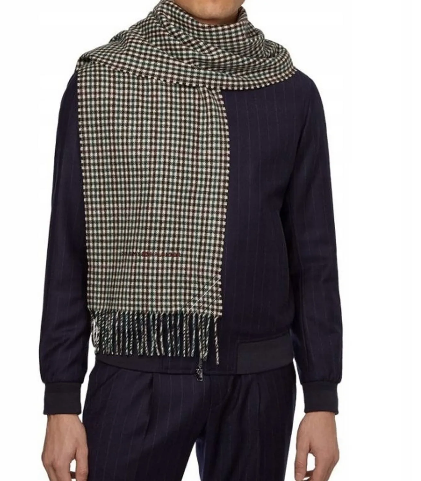 1985 - Sjaal - Marineblauw