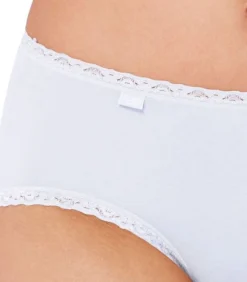 6 pack 24/7 Cotton Lace - midi slip