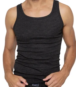 5 pack - Fijnrib Jeans - onderhemd