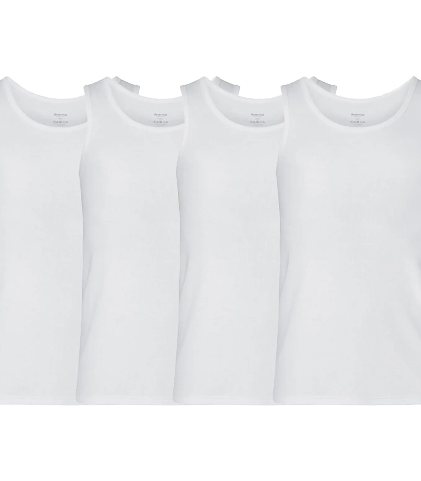 4 pack Bamboo - onderhemd