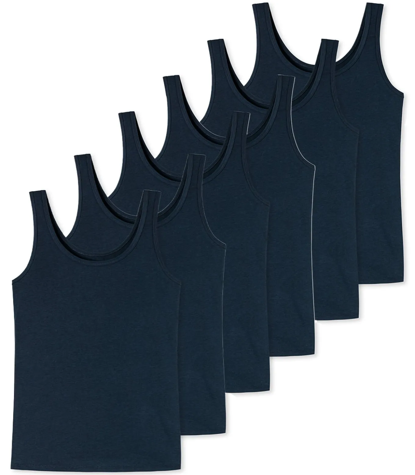 6 pack Basic - onderhemd