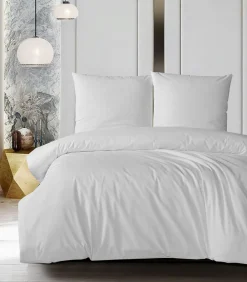 2 persoons beddengoed 200x200 cm+2 kussenslopen 65x65 cm in katoen