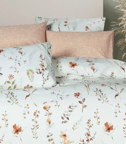 2 persoons beddengoed 240x220 cm+2 kussenslopen 65x65 cm in katoen