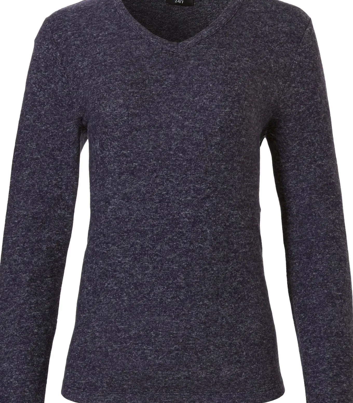 24/7 pyjama shirt dames - Lange mouw - Dark Blue