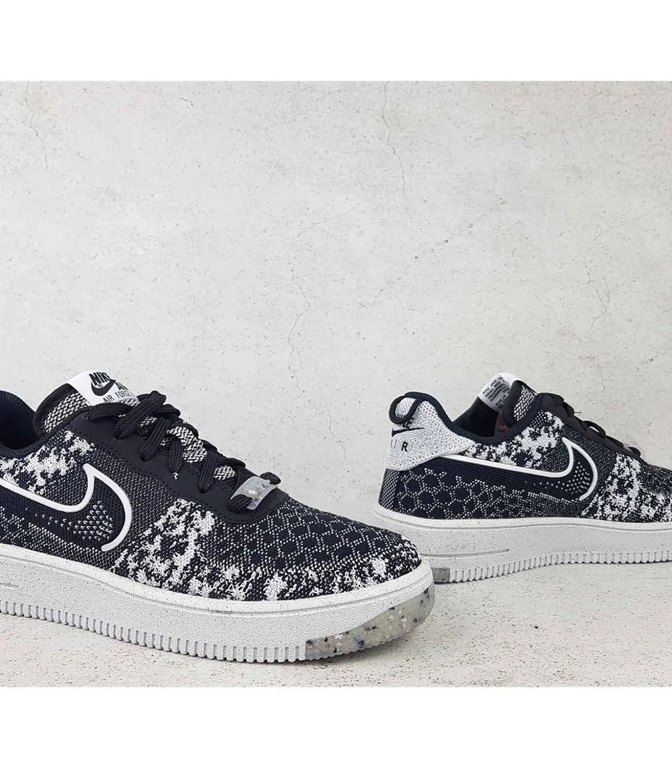 Af1 Crater Flyknit Nn Gs - Sneakers - Zwart