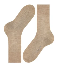 Airport Herensokken Wol Lichtbruin