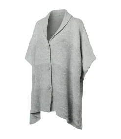 Aliza Poncho Grijs