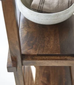 Arko - Hoge boekenkast in massief mangohout