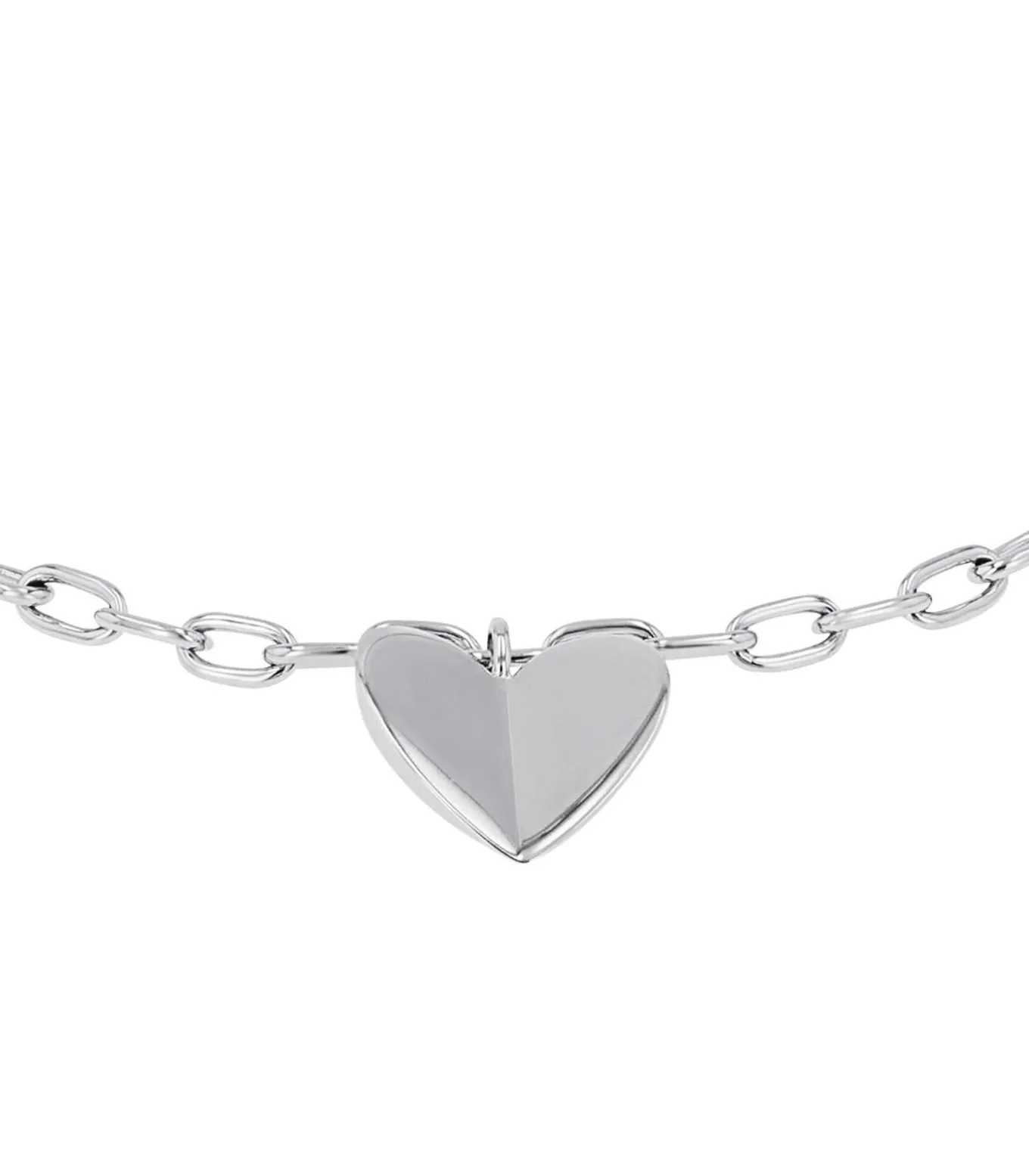 Armband m.Anh. voor dames, 925 sterling zilver | hartje