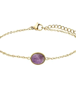 Armband Staal 19 cm - Goudkleurig