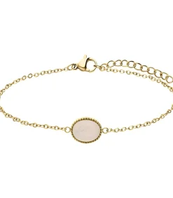 Armband Staal 19 cm - Goudkleurig