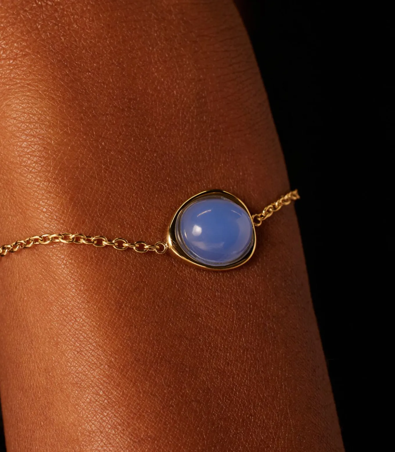 Armband Staal 19 cm - Goudkleurig