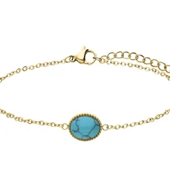 Armband Staal 19 cm - Goudkleurig