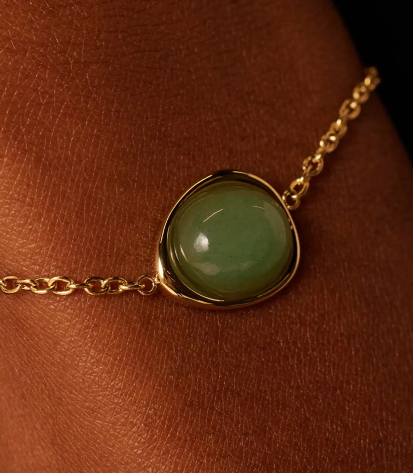 Armband Staal 19 cm - Goudkleurig