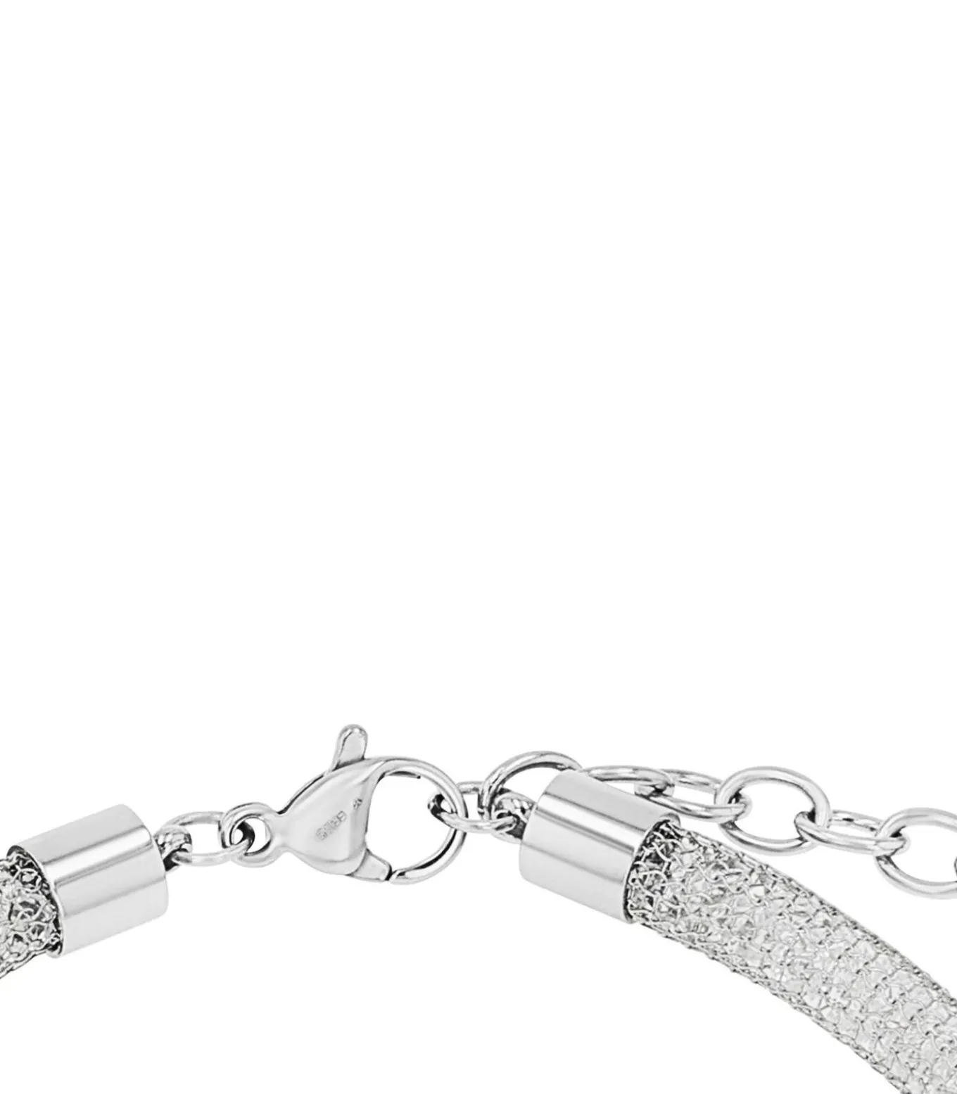 Armband voor dames, roestvrij staal, zirkonia synth.