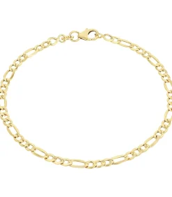 Armband voor mannen en vrouwen, unisex, goud 375