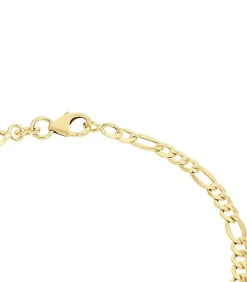 Armband voor mannen en vrouwen, unisex, goud 375