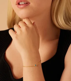 Armband Zilver 19 cm - Goudkleurig