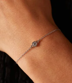 Armband Zilver 19 cm - Goudkleurig