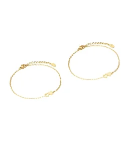 Armbanden set twee hartjes