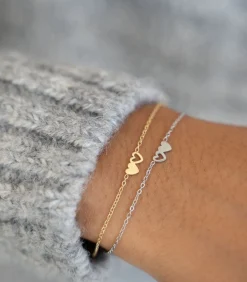 Armbanden set twee hartjes