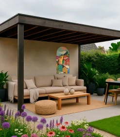 Art for the Home Canvas - Kleuren aan de Italiaanse Kust - 100x54