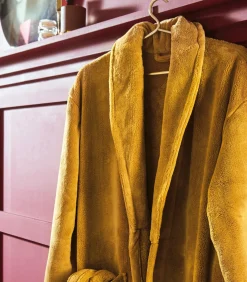 ATHENA Curry - Badjas unisex microvezel