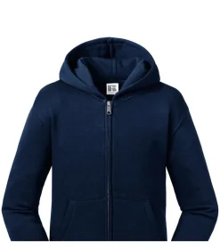 AUTHENTIC - Trui met kap Met Volledige Ritssluiting - Marineblauw