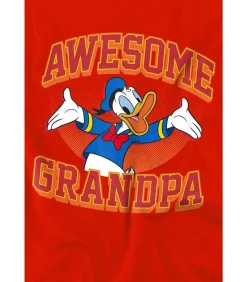 AWESOME GRANDPA - T-shirt - Rood