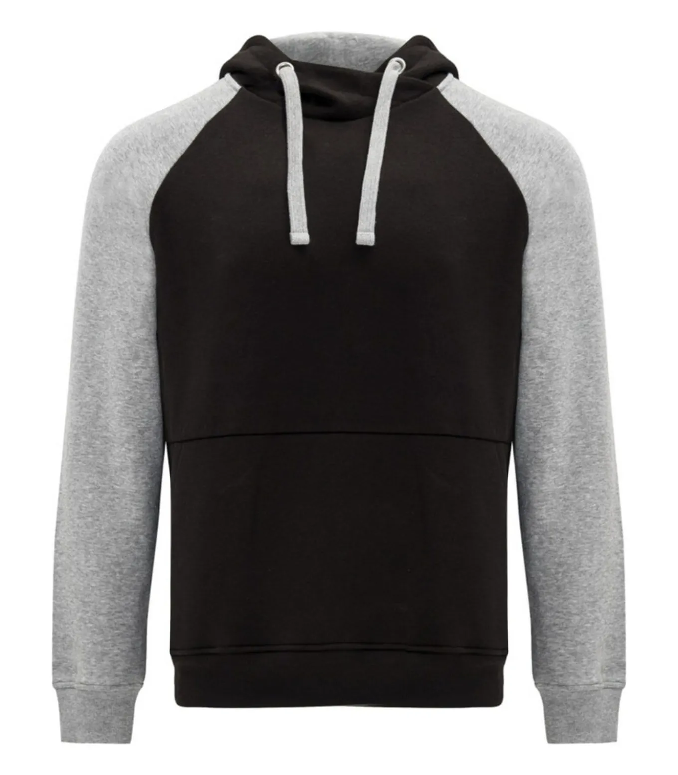 BADET - Trui met kap - Zwart Multi-kleur