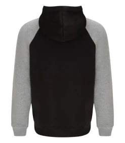 BADET - Trui met kap - Zwart Multi-kleur