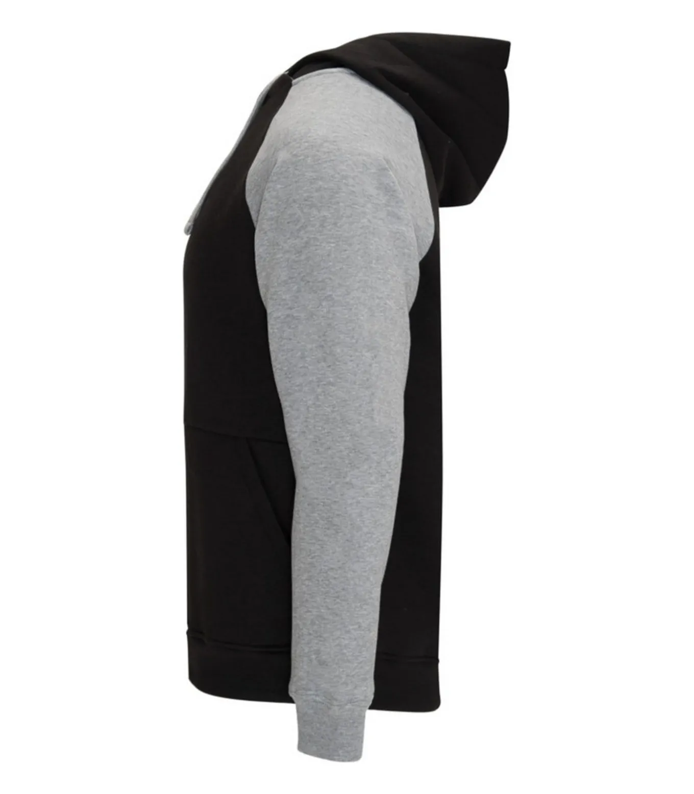 BADET - Trui met kap - Zwart Multi-kleur