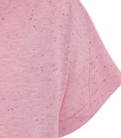 BADGE OF SPORT - T-shirt - Roze