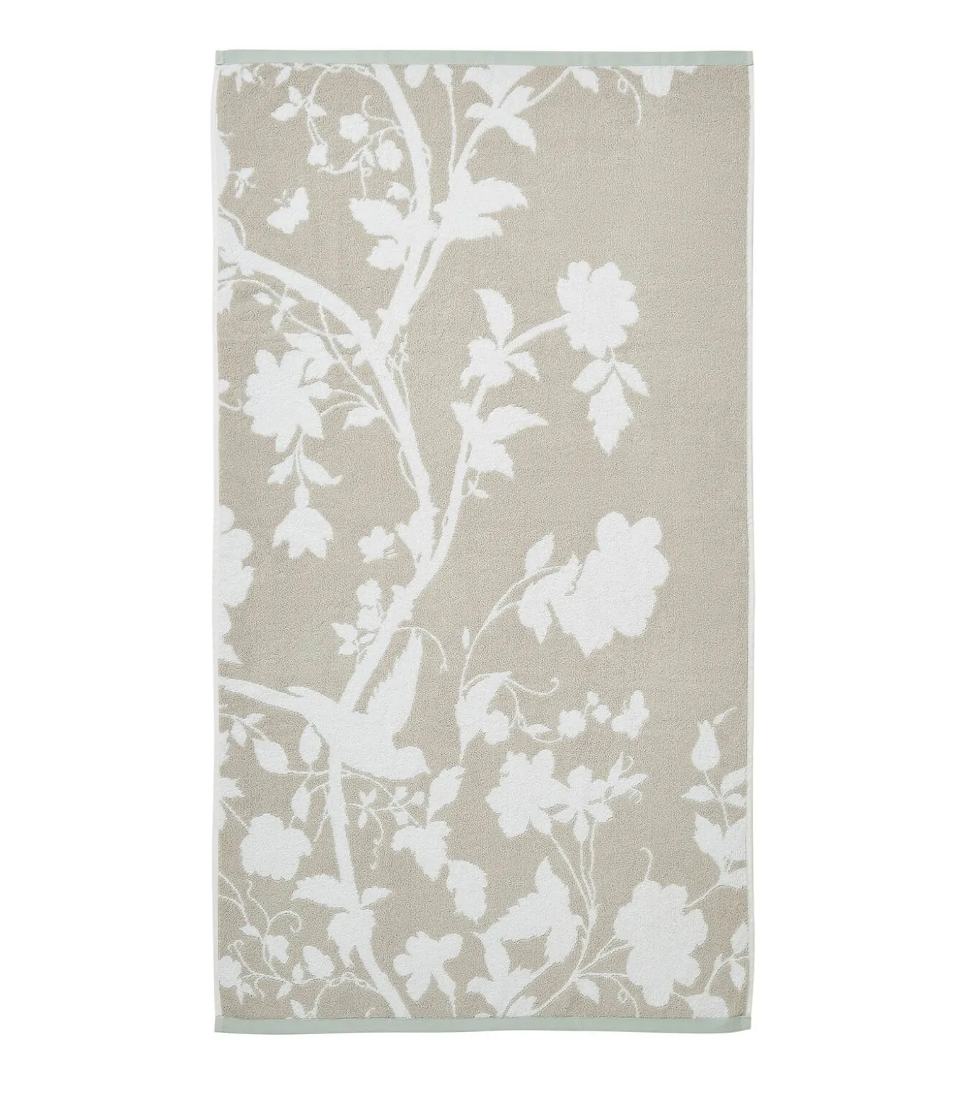 Badhanddoek Oriental Garden Dove Grey