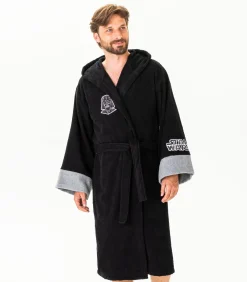 Badjas met capuchon 100% katoen, STAR WARS DARK
