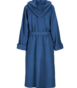 Badjas Reese, Marineblauw - XL - Unisex - Katoen/Polyester