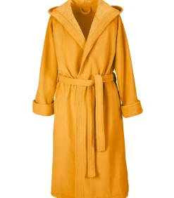 Badjas Reese, Sunshine geel - M - Unisex - Katoen/Polyester