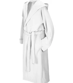 Badjas Reese, Wit - S - Unisex - Katoen/Polyester