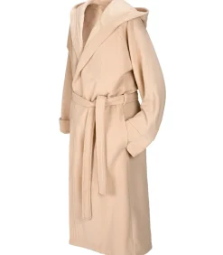 Badjas Reese, Zand - S - Unisex - Katoen/Polyester