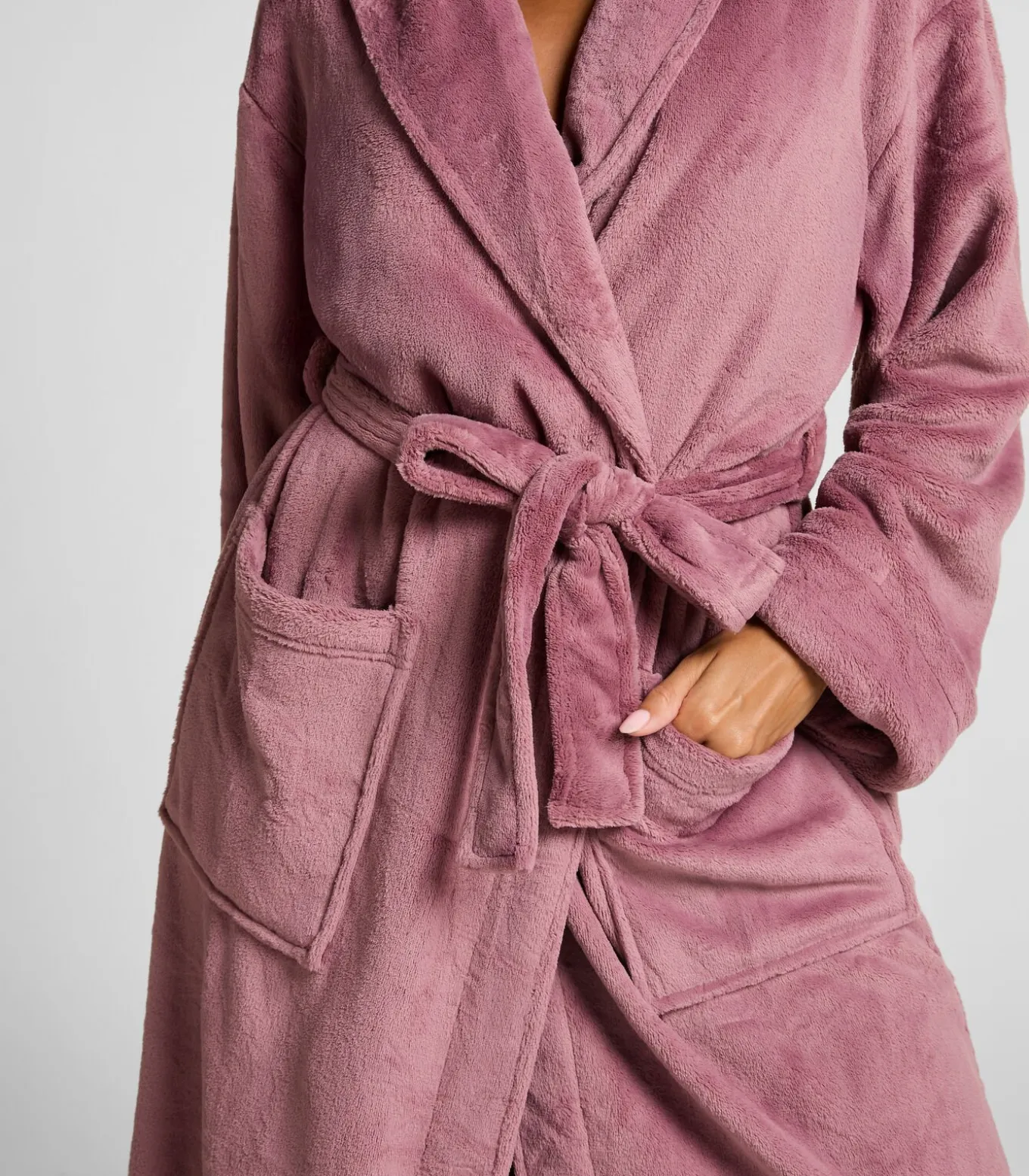 Badjas van zachte fleece