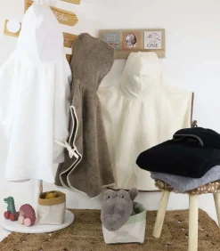 Badstof poncho met capuchon 480gr MANI