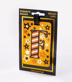 Bagagelabel - Letter F