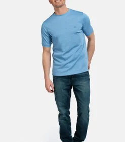 Baileys Basic T-shirt – Delftsblauw
