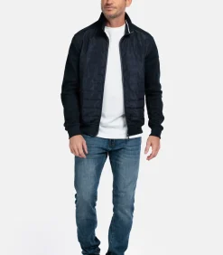 Baileys Gewatteerd Vest – Blauw