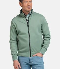 Baileys Sportief Sweatvest – Misty Green