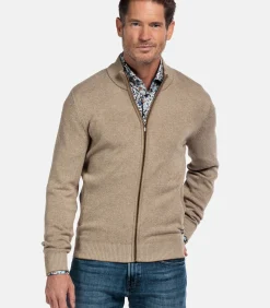 Baileys two-tone vest - Camel