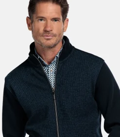 Baileys two-tone vest - Navy