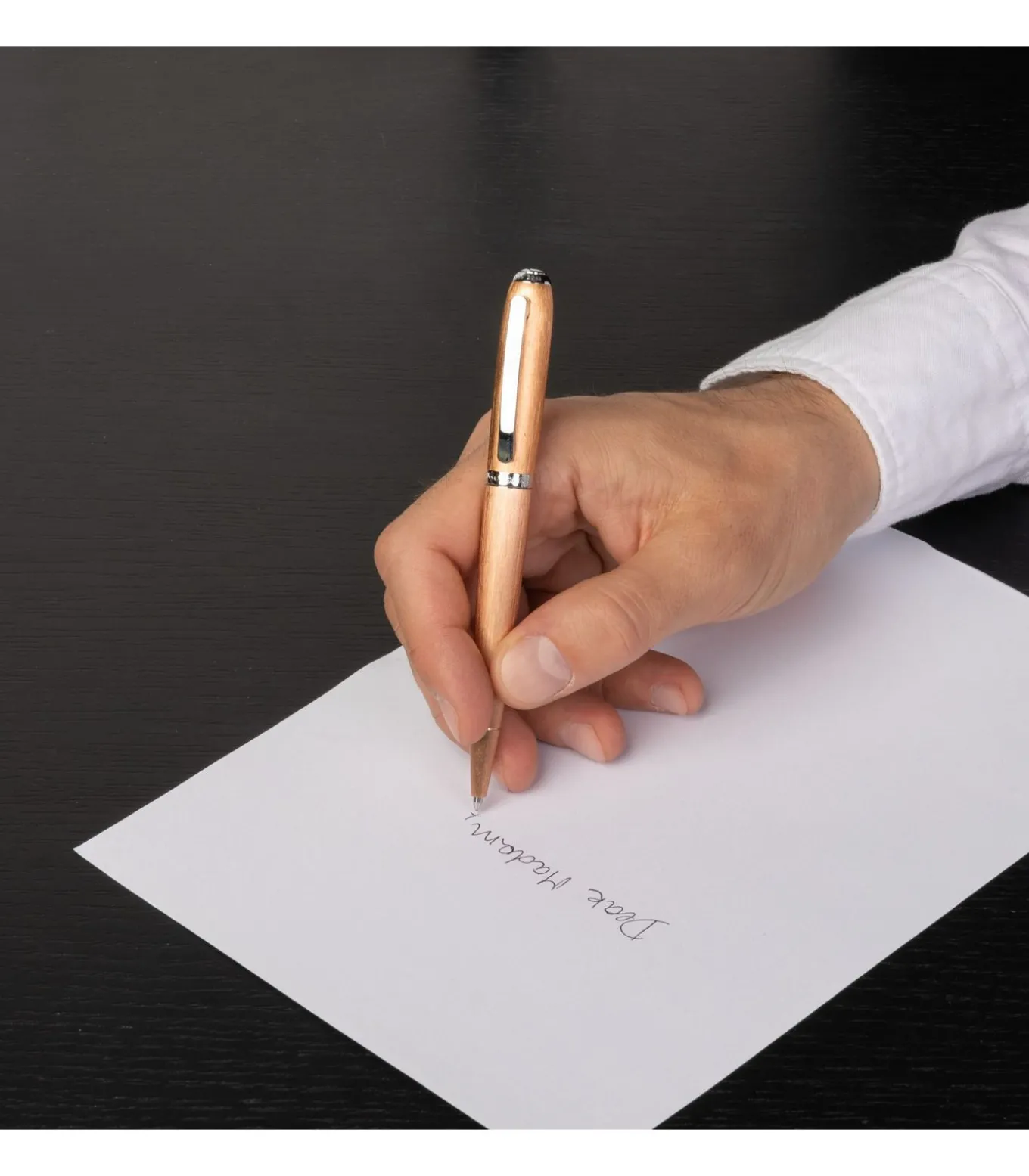 Balpen Contour Brushed Champagne