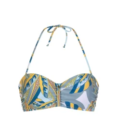 Bandeau Bikini Palm - Caribbean Jungle