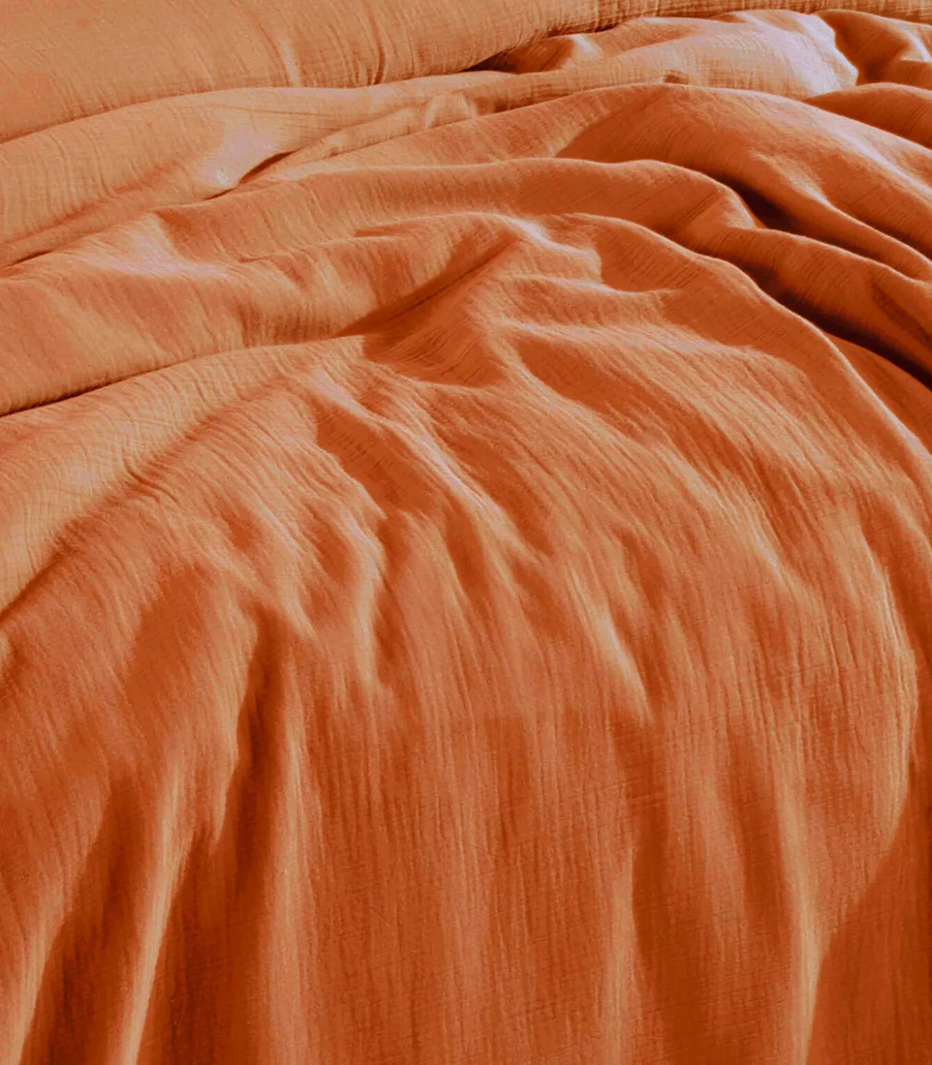 Beddengoed 240x220 cm in katoen gaas mousseline